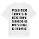 Visinge gård ordlek t-shirt