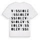Vissbole ordlek t-shirt