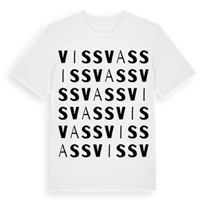 Vissvass ordlek t-shirt – ekologisk bomull t-shirt från Pinshirt