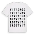 Vitberget ordlek t-shirt