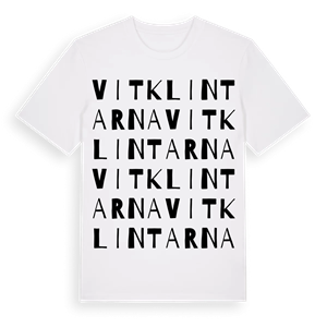 Vitklintarna ordlek t-shirt – ekologisk bomull t-shirt från Pinshirt