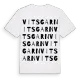 Vitsgarn ordlek t-shirt
