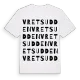 Vretsudden ordlek t-shirt