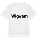 Wigwam fetstil t-shirt
