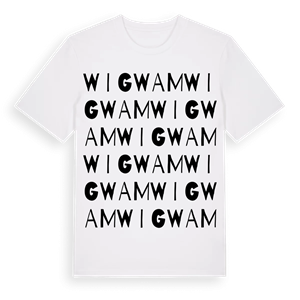Wigwam ordlek t-shirt – ekologisk bomull t-shirt från Pinshirt