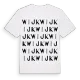 Wijk ordlek t-shirt