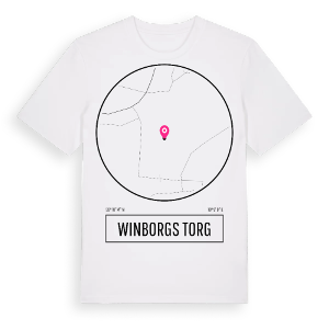 Winborgs Torg t-shirt – ekologisk bomull t-shirt från Pinshirt