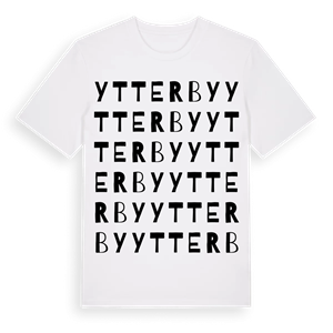 Ytterby ordlek t-shirt – ekologisk bomull t-shirt från Pinshirt