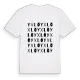 Yxlö ordlek t-shirt