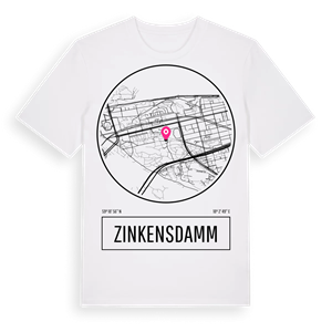 Zinkensdamm t-shirt – ekologisk bomull t-shirt från Pinshirt