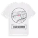 White t-shirt med Zinkensdamm t-shirt