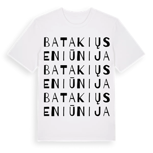 Batakių seniūnija ordlek t-shirt – ekologisk bomull t-shirt från Pinshirt
