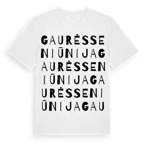Gaurės seniūnija ordlek t-shirt – ekologisk bomull t-shirt från Pinshirt
