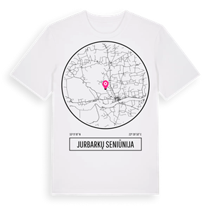 Jurbarkų seniūnija t-shirt – ekologisk bomull t-shirt från Pinshirt