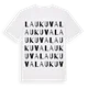 Laukuva ordlek t-shirt