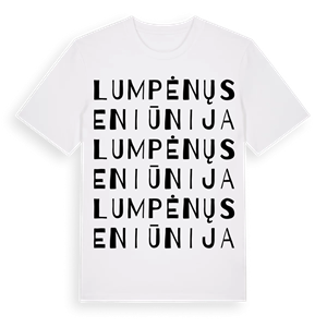Lumpėnų seniūnija ordlek t-shirt – ekologisk bomull t-shirt från Pinshirt