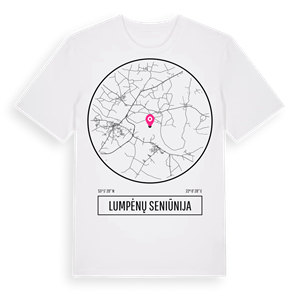Lumpėnų seniūnija t-shirt – ekologisk bomull t-shirt från Pinshirt