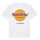 Raudonė cirkel t-shirt