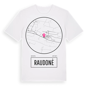 Raudonė t-shirt – ekologisk bomull t-shirt från Pinshirt