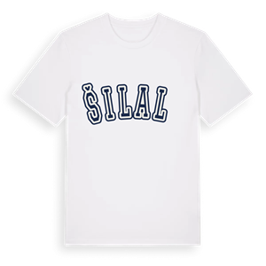 Šilalė college t-shirt – ekologisk bomull t-shirt från Pinshirt