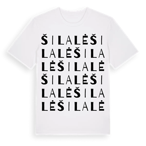 Šilalė ordlek t-shirt – ekologisk bomull t-shirt från Pinshirt