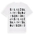 Šilalės kaimiškoji seniūnija ordlek t-shirt