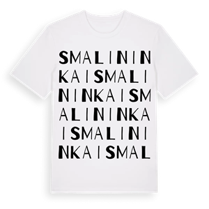 Smalininkai ordlek t-shirt – ekologisk bomull t-shirt från Pinshirt