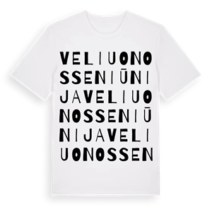 Veliuonos seniūnija ordlek t-shirt – ekologisk bomull t-shirt från Pinshirt