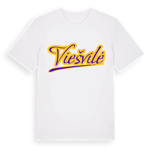 Viešvilė baseball t-shirt – ekologisk bomull t-shirt från Pinshirt