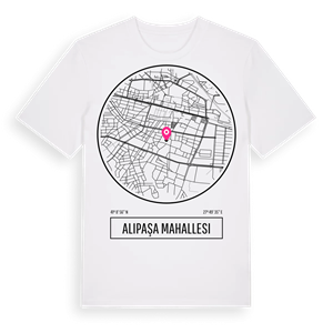 Alipaşa Mahallesi t-shirt – ekologisk bomull t-shirt från Pinshirt