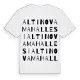 Altınova Mahallesi ordlek t-shirt