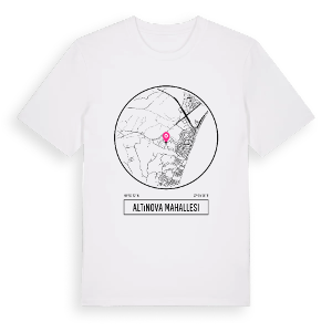 Altınova Mahallesi t-shirt – ekologisk bomull t-shirt från Pinshirt