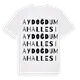 Aydoğdu Mahallesi ordlek t-shirt