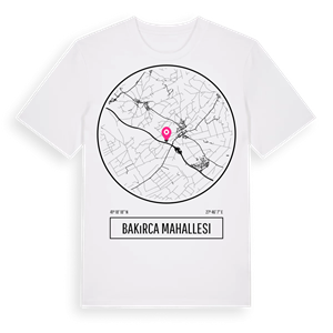 Bakırca Mahallesi t-shirt – ekologisk bomull t-shirt från Pinshirt