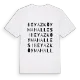 Beyazköy Mahallesi ordlek t-shirt