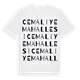 Cemaliye Mahallesi ordlek t-shirt