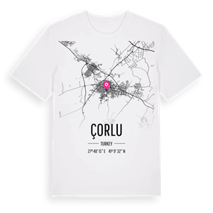 Çorlu karta t-shirt – ekologisk bomull t-shirt från Pinshirt