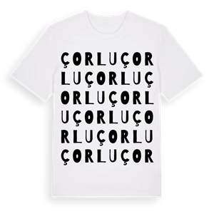 Çorlu ordlek t-shirt – ekologisk bomull t-shirt från Pinshirt