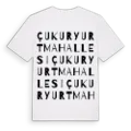 Çukuryurt Mahallesi ordlek t-shirt