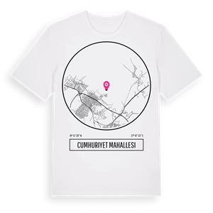 Cumhuriyet Mahallesi t-shirt – ekologisk bomull t-shirt från Pinshirt