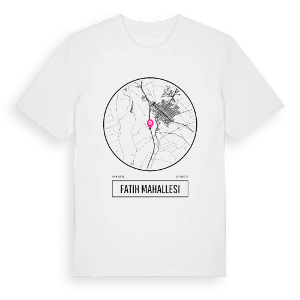 Fatih Mahallesi t-shirt – ekologisk bomull t-shirt från Pinshirt