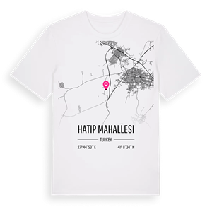 Hatip Mahallesi karta t-shirt – ekologisk bomull t-shirt från Pinshirt