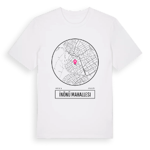 İnönü Mahallesi t-shirt – ekologisk bomull t-shirt från Pinshirt