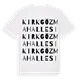 Kırkgöz Mahallesi ordlek t-shirt