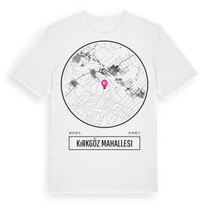 Kırkgöz Mahallesi t-shirt – ekologisk bomull t-shirt från Pinshirt