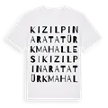 Kızılpınar Atatürk Mahallesi ordlek t-shirt