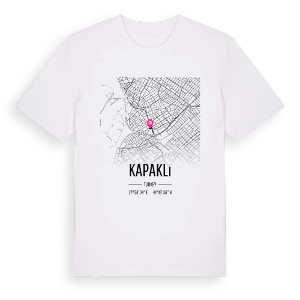 Kapaklı karta t-shirt – ekologisk bomull t-shirt från Pinshirt
