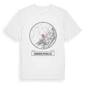 Karaağaç Mahallesi t-shirt – ekologisk bomull t-shirt från Pinshirt