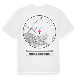 Kemalettin Mahallesi t-shirt – ekologisk bomull t-shirt från Pinshirt