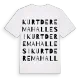 Kurtdere Mahallesi ordlek t-shirt